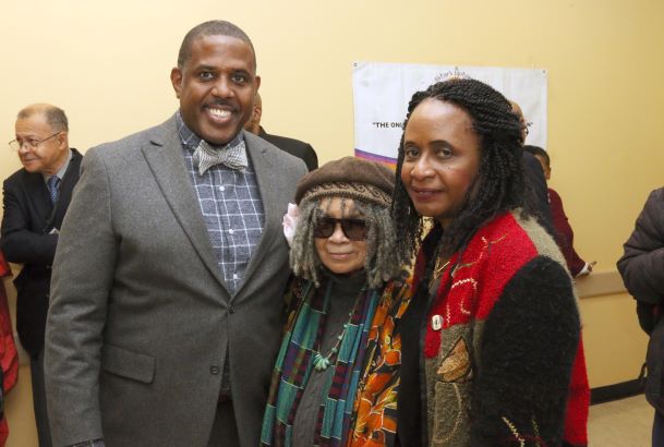 NYS Sen. Kevin Parker, Sonia Sanchez, Dr.Brenda M. Greene